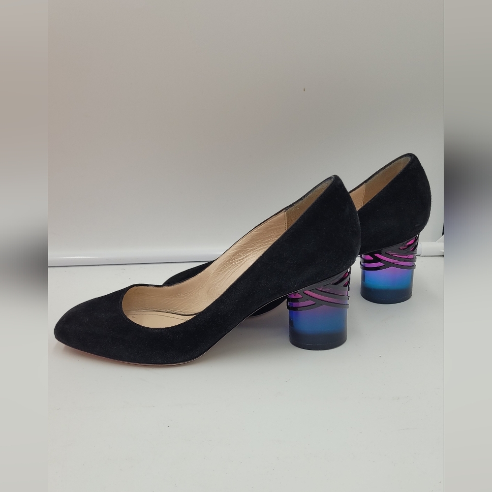 Nicholas Kirkwood ‘Zaha’ Suede Resin heels 36 1/2 made in Italy